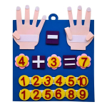 Juego Educativo Tabla Manos Matematicas Infantil - Imagen 2