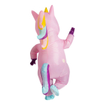 Disfraz Inflable Unicornio De Adulto 144 Cm + Inflador - Imagen 6