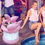 Hielera Conservadora Flotante Para Piscina Flamengo Moda - Imagen 6