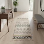 Alfombras Nórdicas Vintage Con Borlas Flecos Textil 90 Cm - Imagen 20