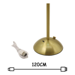 Lampara Alta Táctil De Noche Mesa Inalambrica Recargable Led - Imagen 9