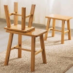 Banco Taburete Multifunción Madera Bambú Chico - Imagen 4