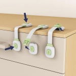 Pack X 2 Traba Puertas Seguridad Para Bebés Doble Apertura - Imagen 12