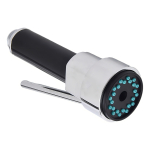 Canilla Cocina Monocomando Flexible Doble Pico Cocina Acabado Brillante Color Plateado - Imagen 4