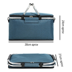 Bolso Conservadora Para Picnic Con Asas Gran Capacidad - Imagen 20