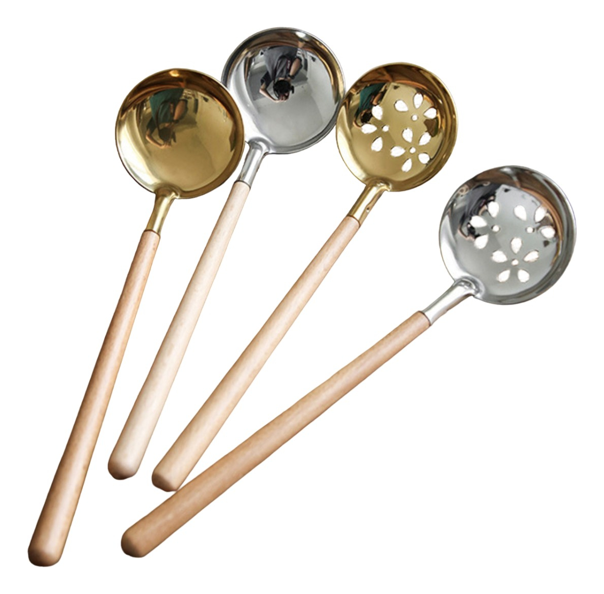 D_845608-MLU77626422515_072024-F.jpg Utensilios De Cocina Espumadera Cuchara Grande Para Servir - Imagen 1