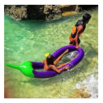 Inflable Piscina Flotador Con Malla Diseño Berenjena 190cm - Imagen 4