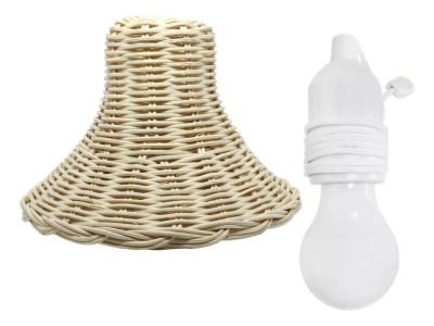 Lampara Colgante A Pila Ideal Niños Camping Ropero - Bola - Imagen 6