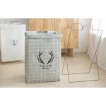 Canasto Cesto Multiuso Blanco Plegable - Imagen 6