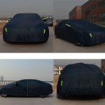 Funda Cobertor Protector Auto Lona Impermeable Con Agarre - Imagen 5