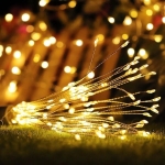 Luz Espiga Estrella Luciernaga Luces Led Decoracion Grande - Imagen 6