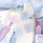 Pack X 4 Resaltadores Pastel Con Glitter Ideal Escolares - Imagen 3