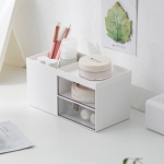 Caja Organizadora Maquillaje Cosméticos Con Doble Cajón - Imagen 11