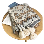 Manta Pequeña De Lana Abrigo Invierno Cómoda Cama Sofá - Imagen 7