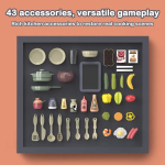 Juego Juguete De Cocina Musica Y Spray Para Niños Pequeños - Imagen 3