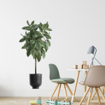 Vinilo Decorativo De Pared Planta En Maceta - Imagen 6
