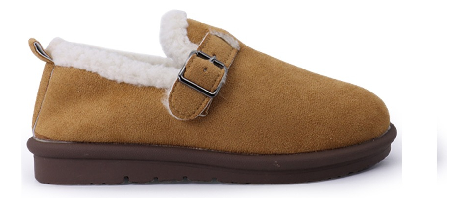 D_852249-MLU83726888793_042025-F.jpg Zapatos Pantufla Abigados Para Dama Con Corderito Calido - Imagen 1