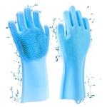 Guantes Con Esponja Incorporada Para Lavar Platos - Imagen 5
