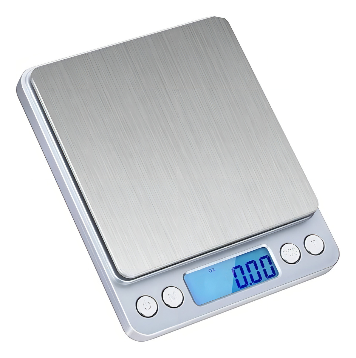 D_853362-MLA99619571416_122025-F.jpg Balanza Digital Precision Cocina Bolsillo Joyero Carga Usb Color Plateado - Imagen 1