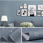 Papel Adhesivo Niños Empapelar Paredes Estrellas Colores Cel - Imagen 2