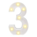 Numeros Luces Led Light Decoración Fiestas, Cumpleaños - Imagen 7
