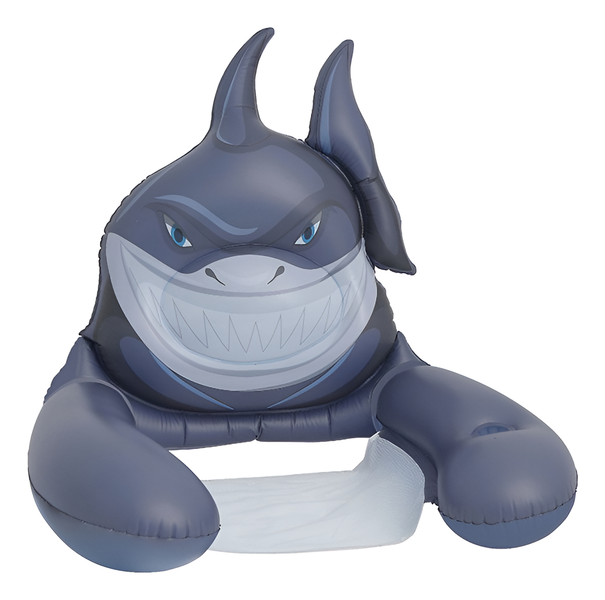 D_854169-MLA96429871844_102025-F.jpg Inflable Silla Para Piscina Diseño Animales Color Tiburón - Imagen 1