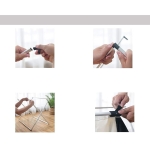 Cesto Canasto Ropa Multiuso Triple Baño Dormitorio - Imagen 7