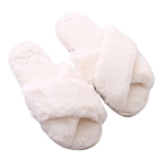 Pantufla Chatita Super Peluda Diseño En X - Varios Talles - Imagen 8