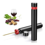 Sacacorcho A Presion Para Botellas De Vino Acero Inoxidable - Imagen 2