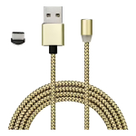 Cable Magnetico Iman Cargador Tipo C Mallado 2 A - Imagen 3