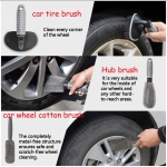 Kit Lavado Secado Auto Paños Mic Esponja Cepillo Guante 12pc - Imagen 6