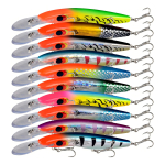 Señuelo Minnow Pesca 16cm 26gr Chico Media Agua Color Negro - Imagen 4