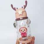 Botella Entrenamiento Para Bebe Con Pajita Vaso Con Correa - Imagen 11