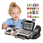 Juguete Infantil Caja Registradora Verdulería Varias Piezas - Imagen 3