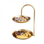 Bandeja Doble Ideal Catering Servicio Postres - Curva - Imagen 8