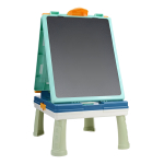 Pizarra 4 En 1 Pizarron Con Tiza Y Marcador + Juegos De Mesa - Imagen 8