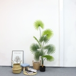 Planta Artificial En Maceta Simil Palma 180cm Mayoristas Uruguay - Imagen 5