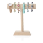 Exhibidor De Pulseras Relojes Y Alhajas En Madera 20cm - Imagen 3
