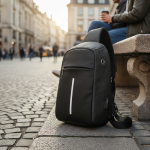 Morral Mochila Antirrobo Cable Usb P/power Bank Anti Robo - Imagen 6