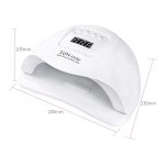 Lampara Uv Led 80w Cabina Secado Uña Gel Premium Sun X5 Plus - Imagen 4