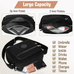 Bandolera Morral Urbano Varios Cierres Correa Ajustable - Imagen 8