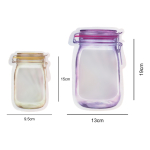 Pack X 2 Bolsitas Bolsas Cierre Hermético Ideal Snacks - Imagen 3