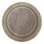 Alfombra Circular De Interior Living 100cm Decoración - Imagen 13
