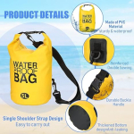 Bolso 5 Litros Impermeable Camping Bolsa Piscina Playa - Imagen 12