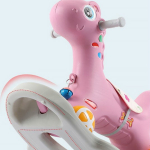 Caballito Mecedor De Plástico Infantil Con Sonido De Paseo - Imagen 8