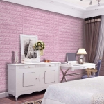 Revestimientos Adhesivo Panel 3d Simil Ladrillo Blanco 0.8mm - Imagen 9