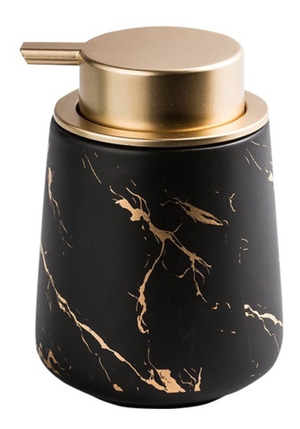 D_861259-MLU48820646017_012022-F.jpg Dispensador De Jabon O Desinfectante Textura Marmol 400ml - Imagen 1