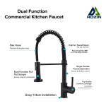 Grifo Canilla Monocomando Boquilla Movimiento Y Rotación 360 - Imagen 5