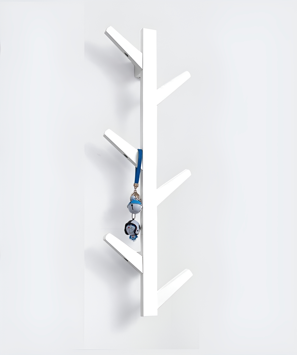 D_862778-MLU86840263271_062025-F.jpg Perchero De Pared En Madera 6 Ganchos Decorativo - Imagen 1