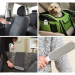 Cepillo Removedor De Pelos De Mascota Perro Gato Base + Mini - Imagen 4